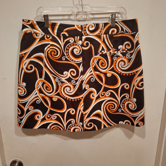 Lady Hagen Women's Retro Print Excursion Golf Tennis Skirt Skort  14 Resortwear - Picture 5 of 7